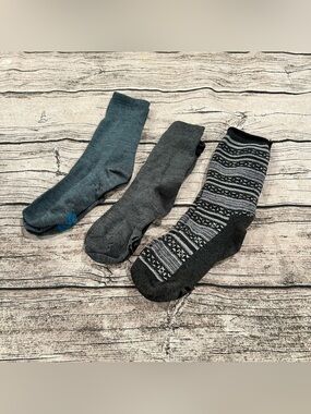 Lot of 3 Champion C-9 Winter Socks (2 wool) Women’s 7-9